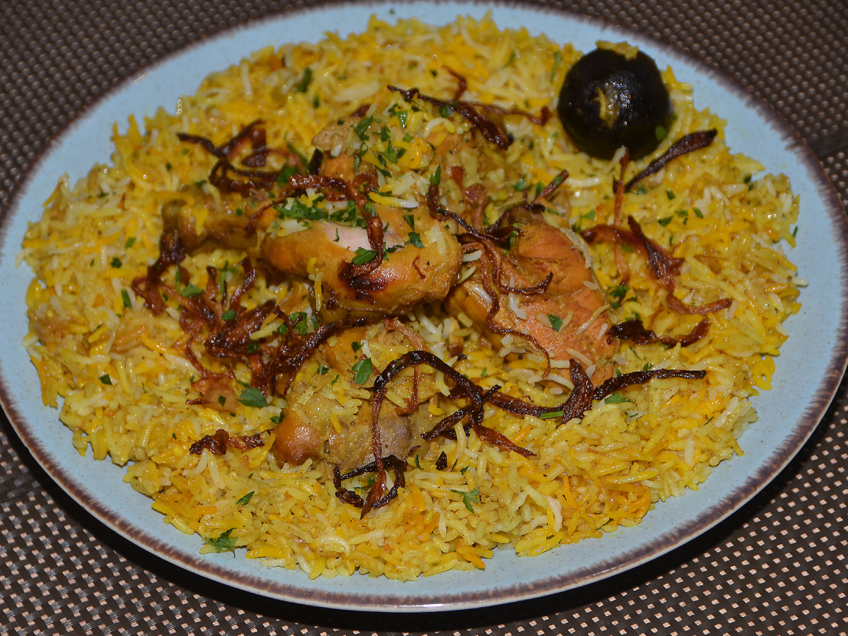 Hyderabadi Chicken Biryani